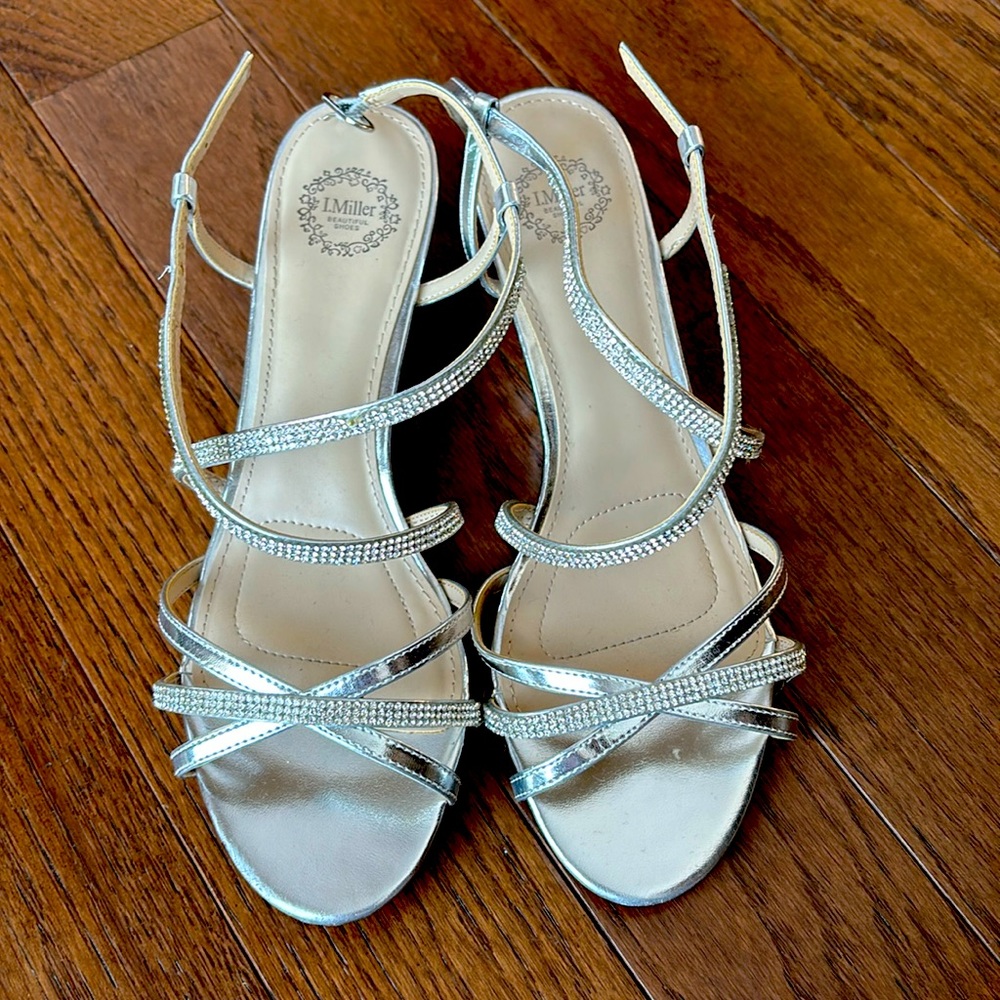 Silver heels